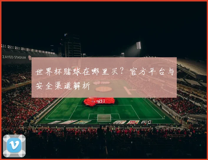 世界杯赌球在哪里买？官方平台与安全渠道解析