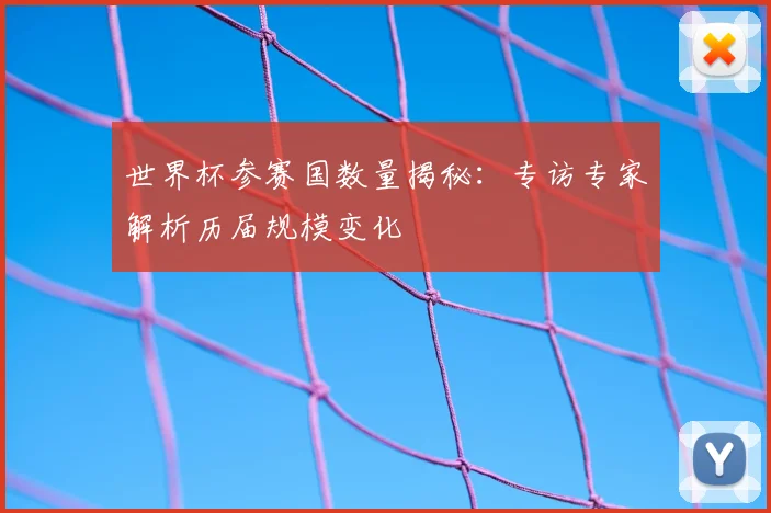 世界杯参赛国数量揭秘:专访专家解析历届规模变化