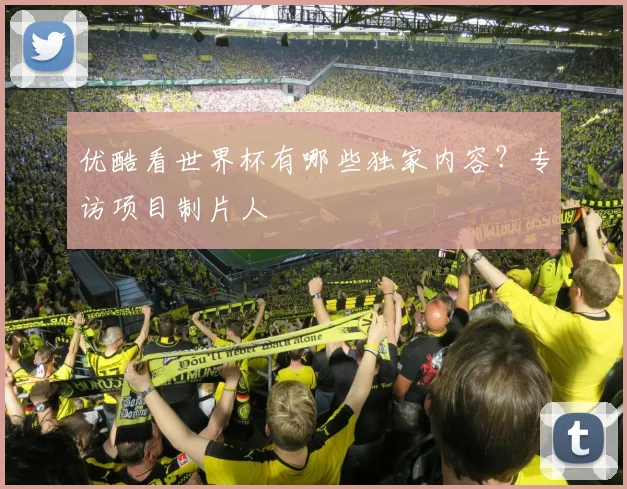 优酷看世界杯有哪些独家内容？专访项目制片人